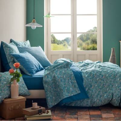 Drap housse coton bio Luce CAMIF