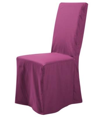 Housse universelle de chaise Noémie  TUTTI TEMPO, cassis