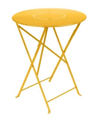 Table pliante ronde FERMOB FLOREAL  Ø 60 cm, coloris au choix