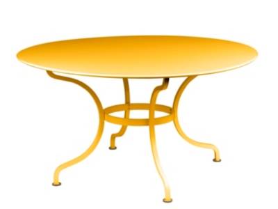 Table FERMOB Romane diamètre 137 cm,  tout acier