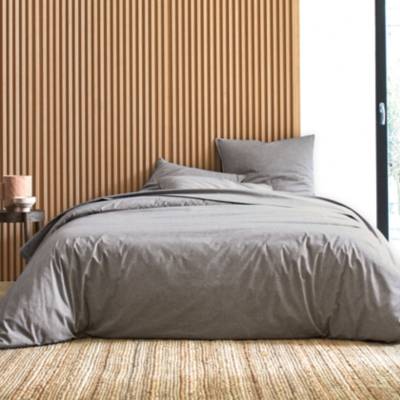 Drap housse coton bio et recyclé  Ressources BLANC DES VOSGES
