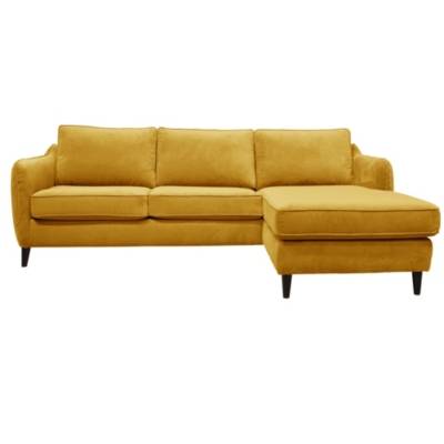 Canapé d'angle velours convertible  Prince