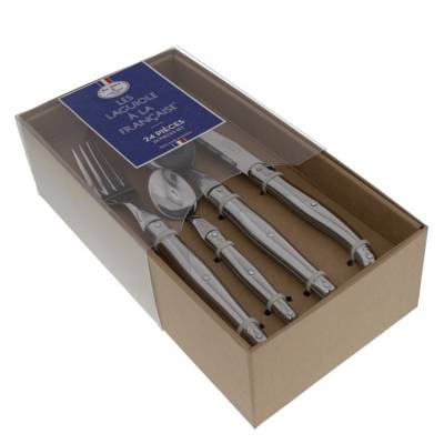 Menagere 24 Pieces Laguiole Inox Jean Dubost