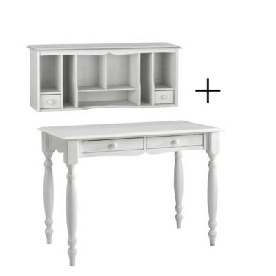 Bonheur Du Jour Avec Rehausse Hastings Blanc