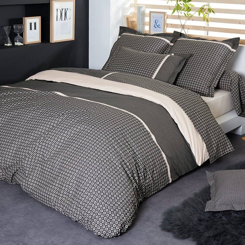 Taie d'oreiller percale Gatsby  TRADILINGE